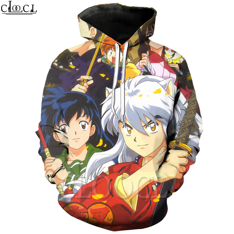 CLOOCL Japanese Anime Inuyasha Hoodies Fashion Tops 3D Print Sweatshirts Couple Men Women Hooded Coat Hip Hop Streetwear Hoodie Sportswear, Hoodie 1
CLOOCL Japanese Anime Inuyasha Hoodies Fashion Tops 3D Print Sweatshirts Couple Men Women Hooded Coat Hip Hop Streetwear Hoodie Sportswear, Hoodie 1