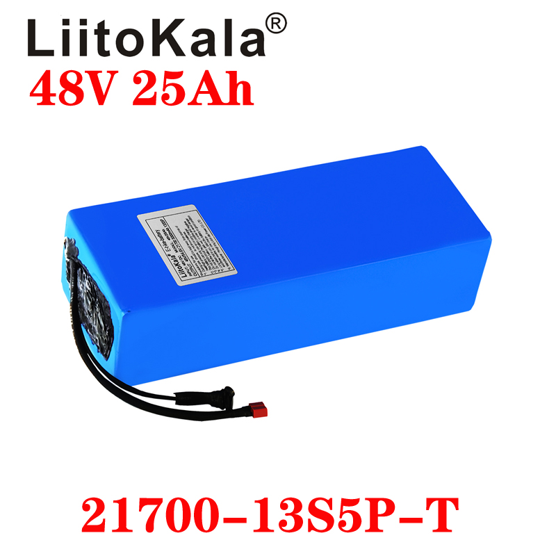 

LiitoKala 48V 30ah 15ah 20ah 25ah ebike battery 20A BMS 48v battery Lithium Battery Pack For Electric bike Electric Scooter