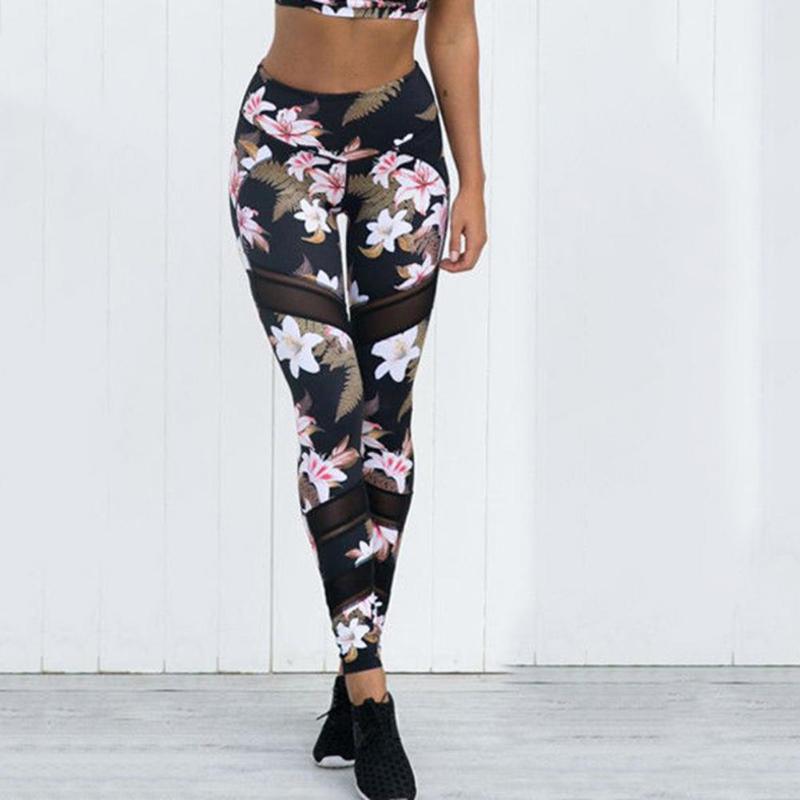 Women Mesh Flower Sport Leggings High Waist Tights Pants Solid Sports Wear for Women Gym Push Up Yoga Pants Plus Size, As pic
Women Mesh Flower Sport Leggings High Waist Tights Pants Solid Sports Wear for Women Gym Push Up Yoga Pants Plus Size, As pic