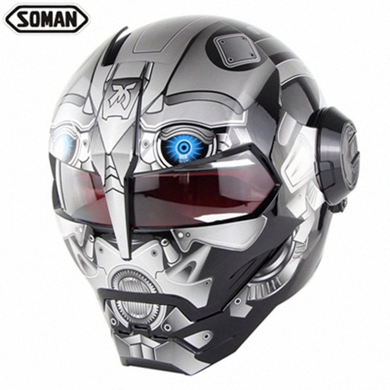 Helmet Retro Motorcycle Helmet Full Face Iron Warrior Man DOT Safety Certification High Quality Black Colorful dbXb#, 515g 
Helmet Retro Motorcycle Helmet Full Face Iron Warrior Man DOT Safety Certification High Quality Black Colorful dbXb#, 515g