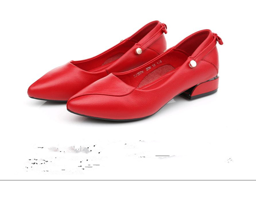 2020 Spring and Autumn with New style fashion Low heel pointed end Women's shoes @AOP4, Black
2020 Spring and Autumn with New style fashion Low heel pointed end Women's shoes @AOP4, Black