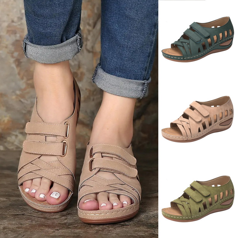 Dropshipping Women's Sandals 2020 Summer Handmade Ladies Shoes Leather Floral Sandals Women Flats Retro Style Shoes Womang
Dropshipping Women's Sandals 2020 Summer Handmade Ladies Shoes Leather Floral Sandals Women Flats Retro Style Shoes Womang
