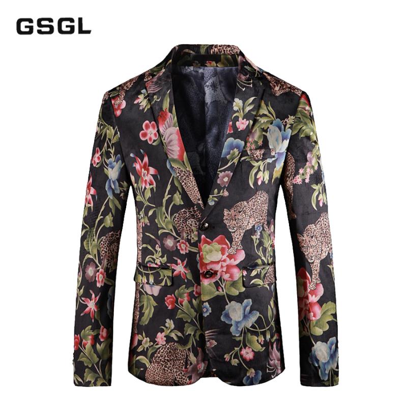 Mens Slim Fit Two Button Suit Jacket Notched Lapel Floral Print Plus Size -4XL Men's Casual Blazer, As pic
Mens Slim Fit Two Button Suit Jacket Notched Lapel Floral Print Plus Size -4XL Men's Casual Blazer, As pic