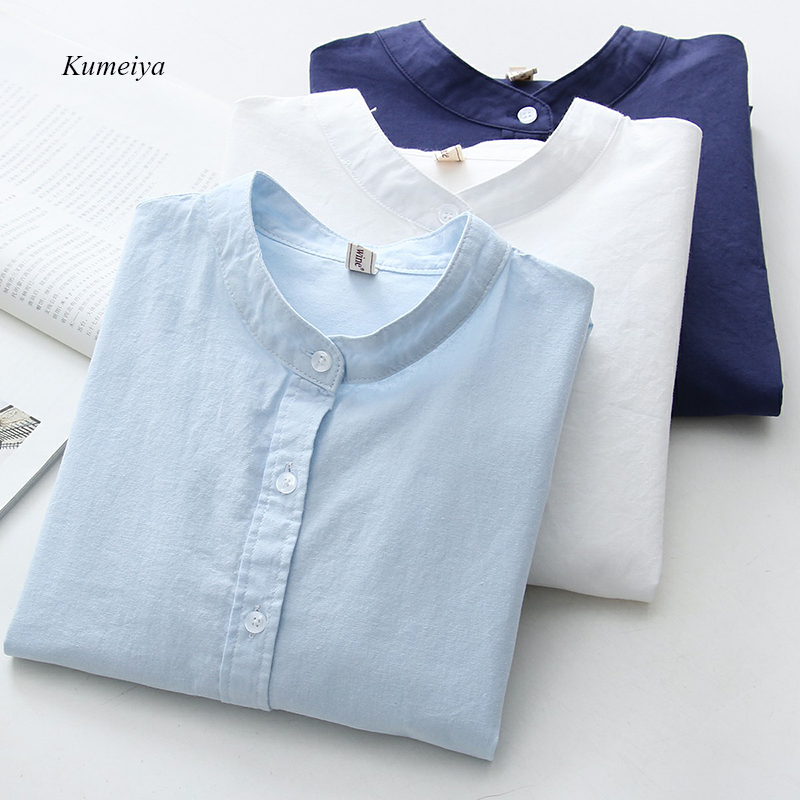 Women Shirts Spring New Solid Color White Blouses Long Sleeve Navy Blue Cotton Shirt Casual Office Ladies Tops Blusas
Women Shirts Spring New Solid Color White Blouses Long Sleeve Navy Blue Cotton Shirt Casual Office Ladies Tops Blusas