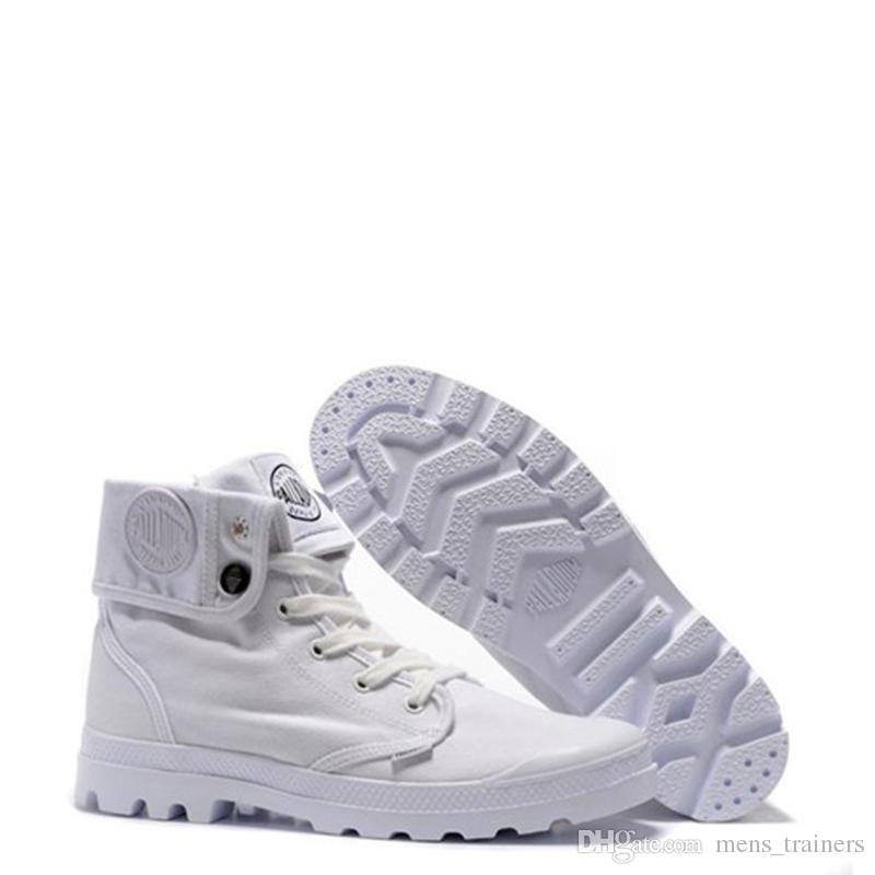 Newest Palladium Martens Boots for Women Men Classic Triple White Black Winter Boot womens Trainers mens Army Green Ankle Booties