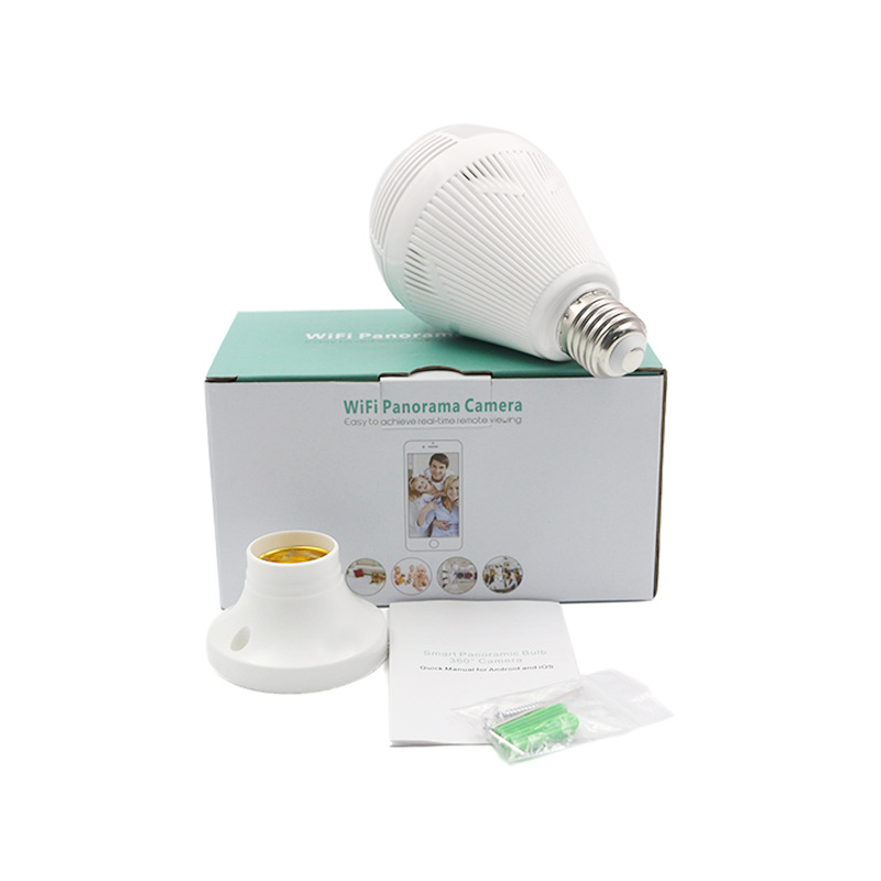 1080P Bulb Camera Surveillance Head WiFi Network Camera LED Bulb Light Multifunctional Surveillance Wholesale Ip Remote White
1080P Bulb Camera Surveillance Head WiFi Network Camera LED Bulb Light Multifunctional Surveillance Wholesale Ip Remote White