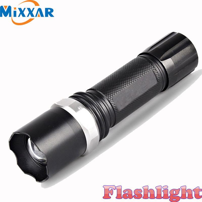 Portable XM-L T6 3800LM 5 Mode Zoomable LED Torch Flashlights 3x or 18650 Battery for Camping Hunting
Portable XM-L T6 3800LM 5 Mode Zoomable LED Torch Flashlights 3x or 18650 Battery for Camping Hunting