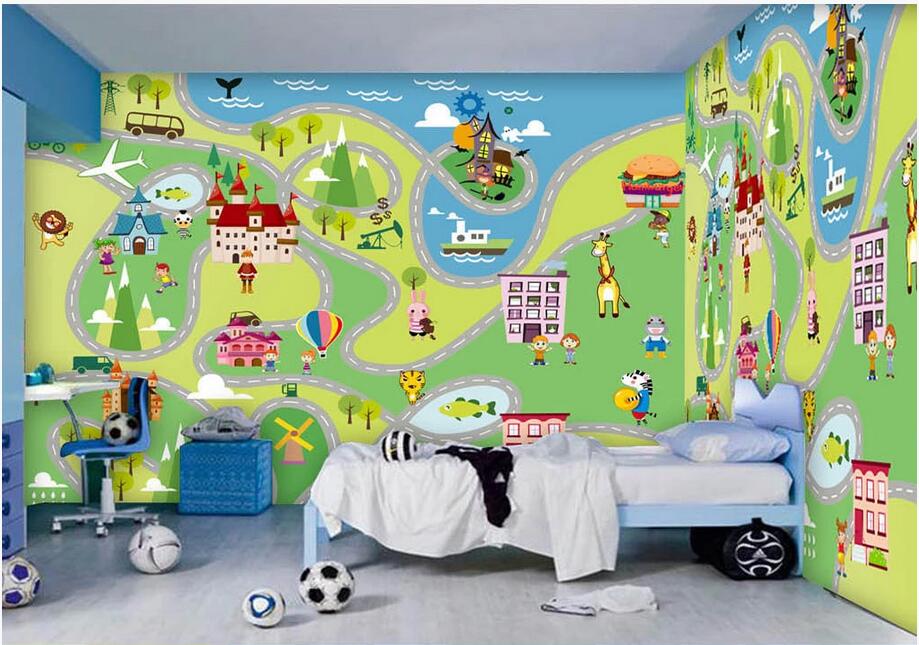 3d wallpaper wall stickers custom photo Cartoon children amusement park children room background wall wall sticker 3d wallpaper for walls, Non woven
3d wallpaper wall stickers custom photo Cartoon children amusement park children room background wall wall sticker 3d wallpaper for walls, Non woven
