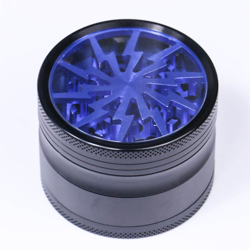 Tobacco Smoking Herb Grinders Four Layers Aluminium Alloy hookahs 100% Metal dia 63mm have 5 colors With Clear Top Window Lighting Grinder
Tobacco Smoking Herb Grinders Four Layers Aluminium Alloy hookahs 100% Metal dia 63mm have 5 colors With Clear Top Window Lighting Grinder