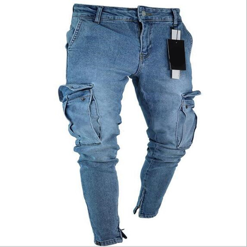Mens Jeans Denim Pocket Pants Fashion Thin Slim Regular Fit Straight Jeans Elasticity Stretchy Male, Blue
Mens Jeans Denim Pocket Pants Fashion Thin Slim Regular Fit Straight Jeans Elasticity Stretchy Male, Blue