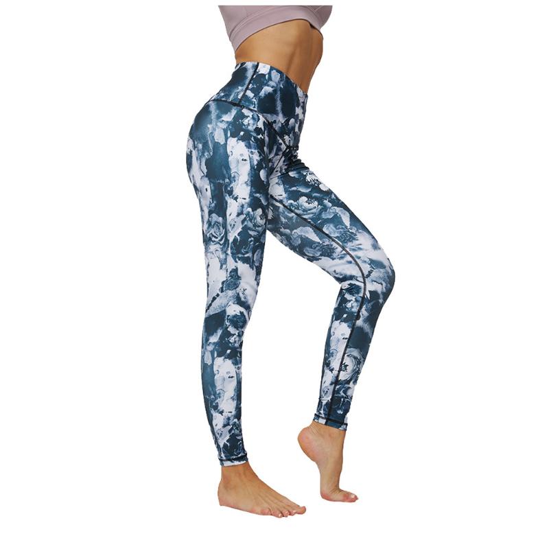 High Waist Print Yoga Pants Fitness Yoga Leggings Workout Running Leggings Gym Pants Elastic Slim Sports Leggings#4, Blue
High Waist Print Yoga Pants Fitness Yoga Leggings Workout Running Leggings Gym Pants Elastic Slim Sports Leggings#4, Blue