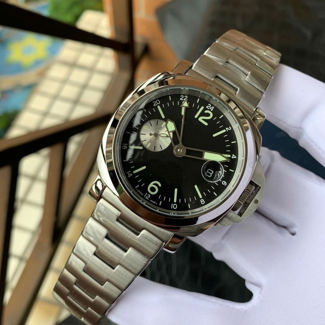 45mm Leather Watches for Man Automatic Wristwatches 2020 new, Customize