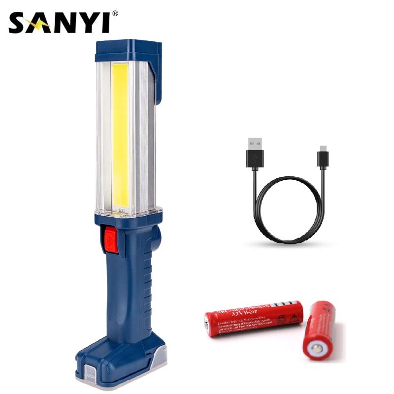 USB Rechargeable 18650 2 Modes COB LED Magnetic Working Light Swivel Hook Car Repairing Worklight Power Bank Lantern
USB Rechargeable 18650 2 Modes COB LED Magnetic Working Light Swivel Hook Car Repairing Worklight Power Bank Lantern