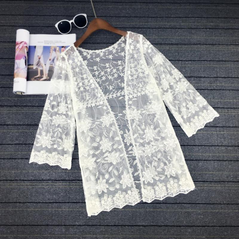 2020 summer spring Women Lace Crochet Flower Loose Color Pullover Top half sleeve tunic lace elegant casual cardigan, Beige
2020 summer spring Women Lace Crochet Flower Loose Color Pullover Top half sleeve tunic lace elegant casual cardigan, Beige