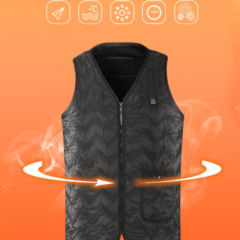 Heated Vest Riding Windproof Unisex Winter Thermal Skiing Adjustable Washable Camping Outdoor Hiking Electric Warm USB Charging, As pic
Heated Vest Riding Windproof Unisex Winter Thermal Skiing Adjustable Washable Camping Outdoor Hiking Electric Warm USB Charging, As pic