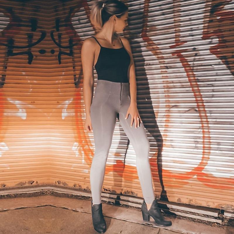 Melody Leggings for Women High Waisted Gym Leggings for Girls Dark Grey Fitness Tights Stacked Push Up Pants, As pic
Melody Leggings for Women High Waisted Gym Leggings for Girls Dark Grey Fitness Tights Stacked Push Up Pants, As pic