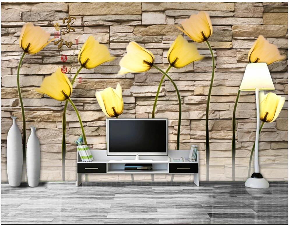 wall paper 3 d custom photo mural on the wall Fantasy Flower on Retro Brick Wall home decor photo wallpaper in the living room, Non woven
wall paper 3 d custom photo mural on the wall Fantasy Flower on Retro Brick Wall home decor photo wallpaper in the living room, Non woven