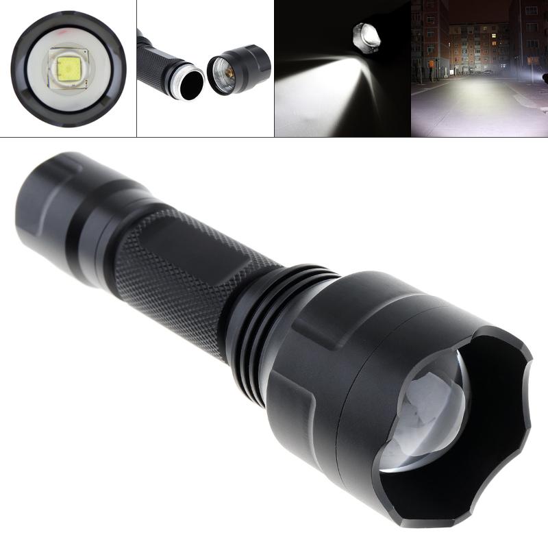 C8 L2 LED 1000LM 5 Modes White Light Aluminum Waterproof Zoomable Super Bright Tactical Torch Light for Outdoor Sport
C8 L2 LED 1000LM 5 Modes White Light Aluminum Waterproof Zoomable Super Bright Tactical Torch Light for Outdoor Sport