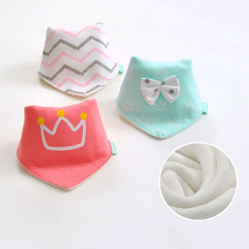 3pcs/lot Cotton Newborn Infant Girls Boys Toddler Triangle Scarf Cartoon Baby Bibs Cute Printing Bandana Baby Accessory, 03
3pcs/lot Cotton Newborn Infant Girls Boys Toddler Triangle Scarf Cartoon Baby Bibs Cute Printing Bandana Baby Accessory, 03