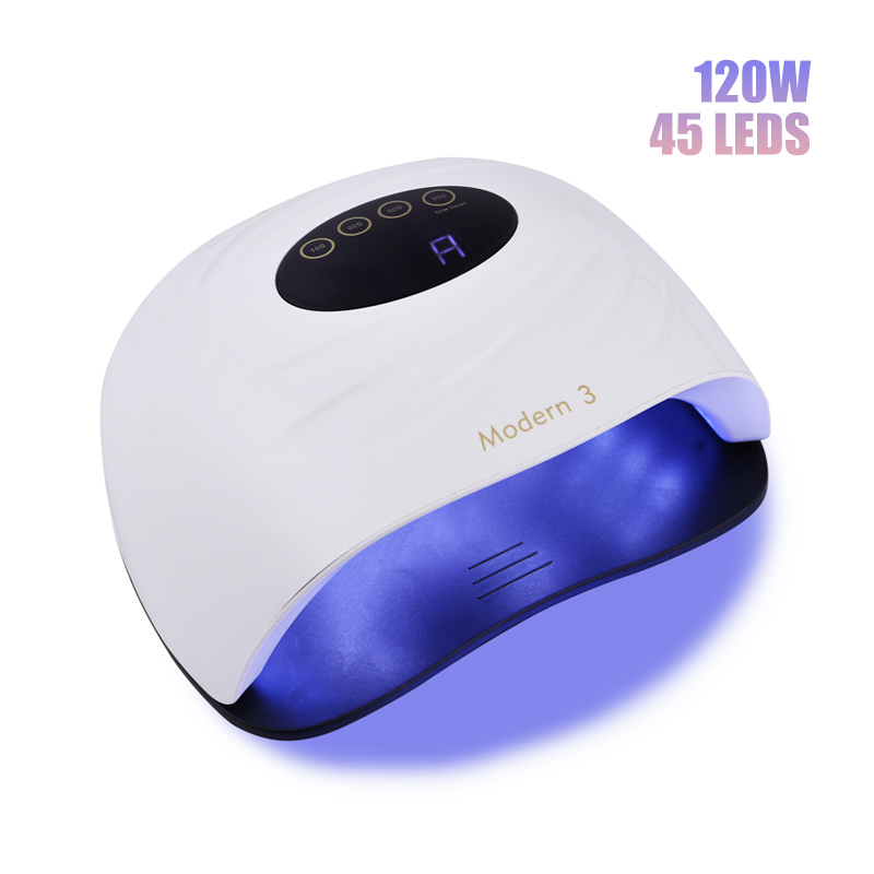 High Power 120W UV LED Lamp Nail Dryer For Nail Gels 36Pcs Lamp Beads Dryer With LCD Display Timer Manicure Tools, White
High Power 120W UV LED Lamp Nail Dryer For Nail Gels 36Pcs Lamp Beads Dryer With LCD Display Timer Manicure Tools, White