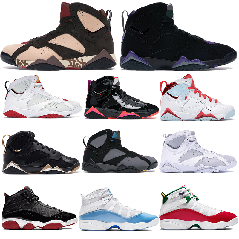 Men 7 7s Jumpman basketball shoes olympic Hare black patent golden moments raptors 6 Rings UNC sport mens womens Sneakers EUR 36-47, 22 patta shimmer
Men 7 7s Jumpman basketball shoes olympic Hare black patent golden moments raptors 6 Rings UNC sport mens womens Sneakers EUR 36-47, 22 patta shimmer