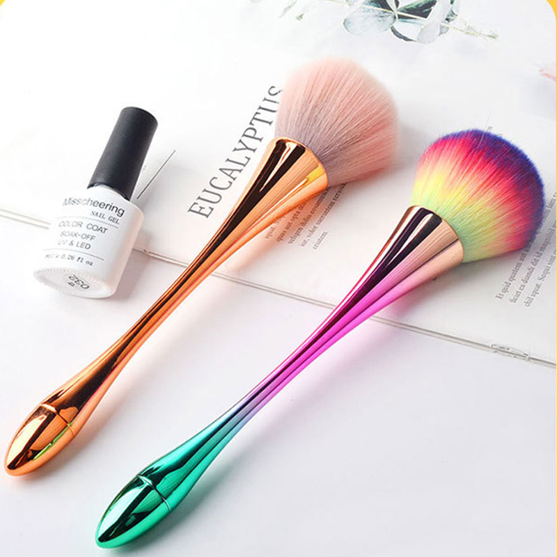 Nail Art Brush Soft Dust Brush UV Gel Nail Polish Nylon Brush For Manicure Professional Nail DIY Design Tools
