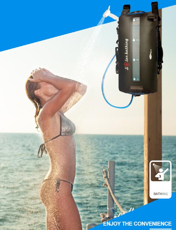 20L Camping Solar Shower Bag Multifunctional Portable Bathing Heating Bag BBQ Picnic Water For Outdoor Travel Hiking
20L Camping Solar Shower Bag Multifunctional Portable Bathing Heating Bag BBQ Picnic Water For Outdoor Travel Hiking