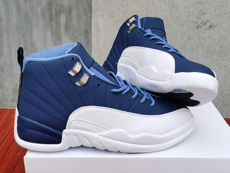 2020 New Jumpman 12 XII Stone Blue Flu Game Royal Gym Red Vachetta Tan Navy Michigan Kids Men 12s Sneakers Basketball Shoes, As photo 5
2020 New Jumpman 12 XII Stone Blue Flu Game Royal Gym Red Vachetta Tan Navy Michigan Kids Men 12s Sneakers Basketball Shoes, As photo 5