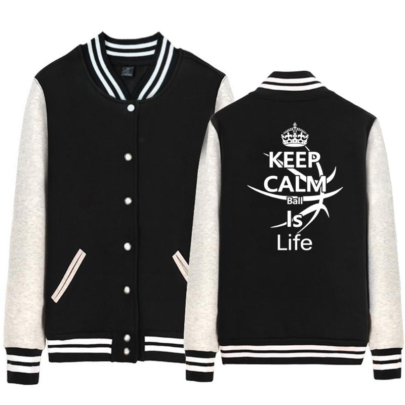 Basketball Imperial Crown Keep Calm Ball Is Life Woman jacket Girl Coat Single breasted Baseball Fleece Autumn Winter ZIIART, Black
Basketball Imperial Crown Keep Calm Ball Is Life Woman jacket Girl Coat Single breasted Baseball Fleece Autumn Winter ZIIART, Black