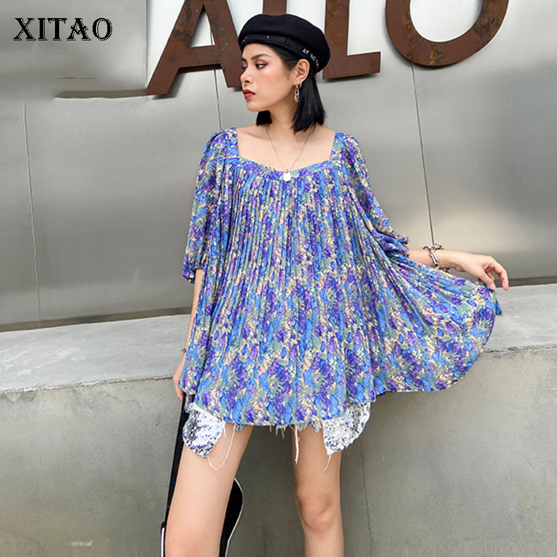 XITAO Backless Chiffon Blouse Fashion New Women Pleated Plus Size Small Fresh 2020 Puff Sleeve Elegant Loose Shirt ZYQ4047, See picture zyq4047
XITAO Backless Chiffon Blouse Fashion New Women Pleated Plus Size Small Fresh 2020 Puff Sleeve Elegant Loose Shirt ZYQ4047, See picture zyq4047