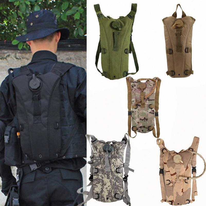 New 2.5L Tactical Outdoor Hydration Water Backpack Waterproof Bag With Bladder For Hiking Climbing Riding 6 Colors EzKM#, Army green
New 2.5L Tactical Outdoor Hydration Water Backpack Waterproof Bag With Bladder For Hiking Climbing Riding 6 Colors EzKM#, Army green