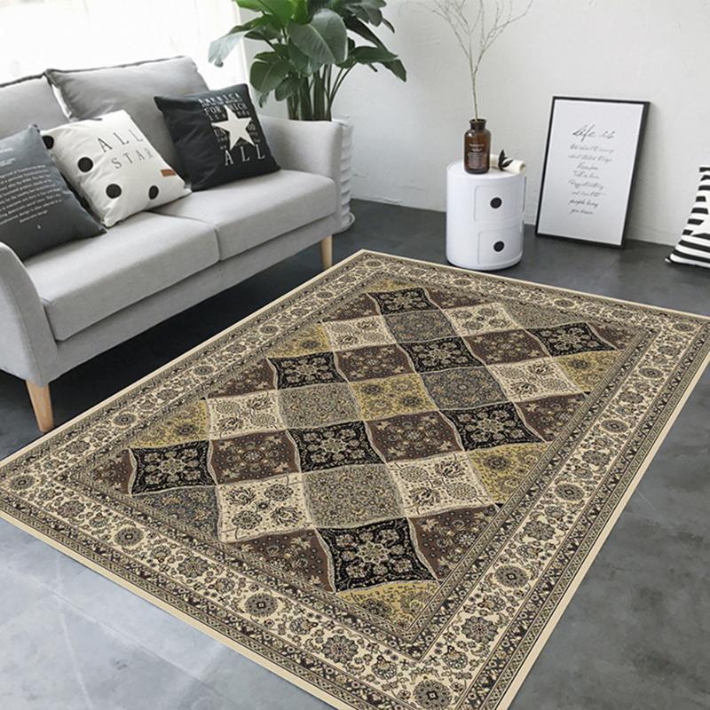 EHOMEBUY Square Carpet Chinese Classical Anti Slip Floral Pattern for Living Room/Bedroom Floor Protection Home Rug, As shown
EHOMEBUY Square Carpet Chinese Classical Anti Slip Floral Pattern for Living Room/Bedroom Floor Protection Home Rug, As shown
