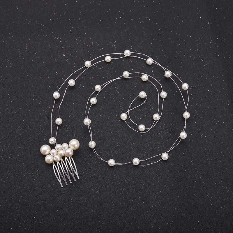 Hair Clips & Barrettes Women Fashion Wedding Bridal Pearl Beading Long Chain Hairband Hairwear Band Styling Accessories Party Jewellry
Hair Clips & Barrettes Women Fashion Wedding Bridal Pearl Beading Long Chain Hairband Hairwear Band Styling Accessories Party Jewellry