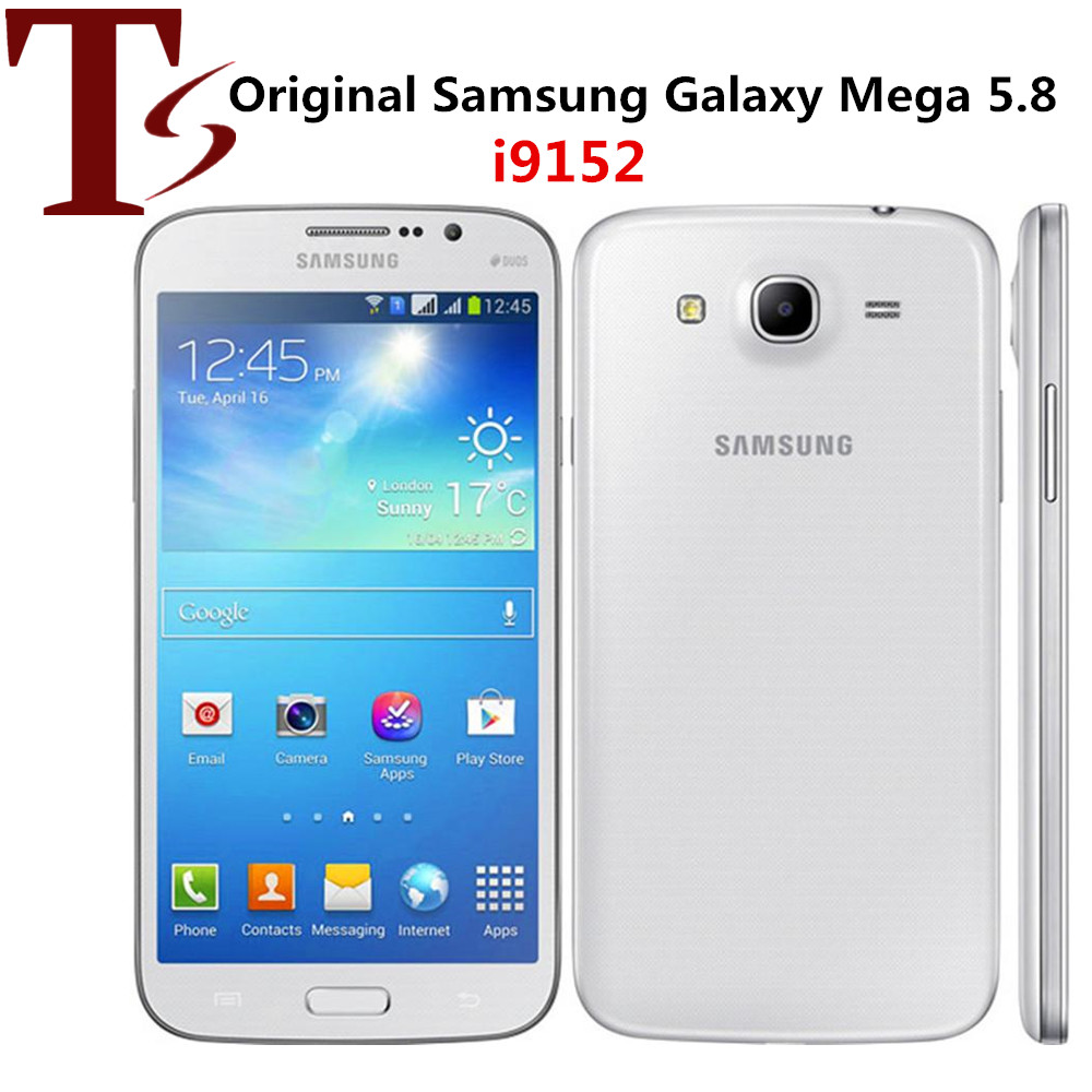 Refurbished Original Samsung Galaxy Mega 5.8 i9152 phones Dual SIM DualCore 1.5GB RAM 8GB ROM 8MP 3G Unlocked Android Phone, Black
Refurbished Original Samsung Galaxy Mega 5.8 i9152 phones Dual SIM DualCore 1.5GB RAM 8GB ROM 8MP 3G Unlocked Android Phone, Black