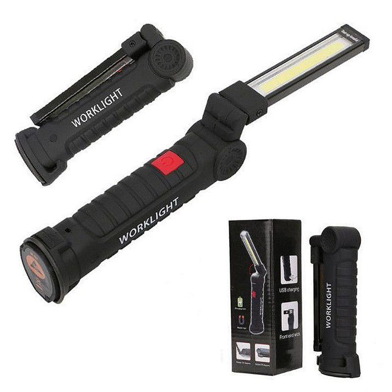 Portable Lumen COB LED Portable Spotlight Working Lights With Magnetic 5 Modes USB Rechargeable High Brightness Energy Saving
Portable Lumen COB LED Portable Spotlight Working Lights With Magnetic 5 Modes USB Rechargeable High Brightness Energy Saving