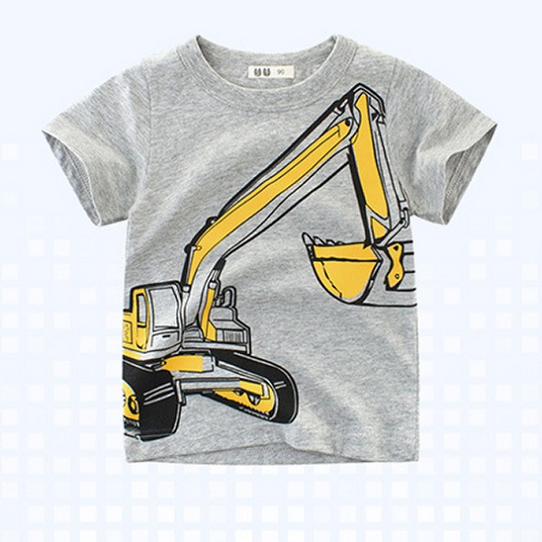 2020 Kids T-shirt for Boys T Shirt Car Cartoon Pattern Tops Child T-shirts for Girls Kids Boy Tshirt Kids Fashion Tees - view 6