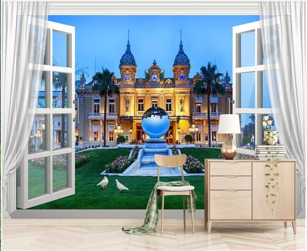 3d photo wallpaper custom mural on the wall European architecture castle landscape home decor Wallpaper rolls in the room, Non-woven wallpaper
3d photo wallpaper custom mural on the wall European architecture castle landscape home decor Wallpaper rolls in the room, Non-woven wallpaper