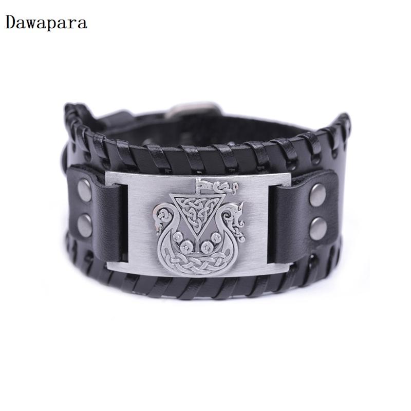 Dawapara Genuine Leather Bracelet Zinc Alloy Men's Wide Bracelet Tendy Meanful Wide Adjustable Bracelets Jewelry
Dawapara Genuine Leather Bracelet Zinc Alloy Men's Wide Bracelet Tendy Meanful Wide Adjustable Bracelets Jewelry
