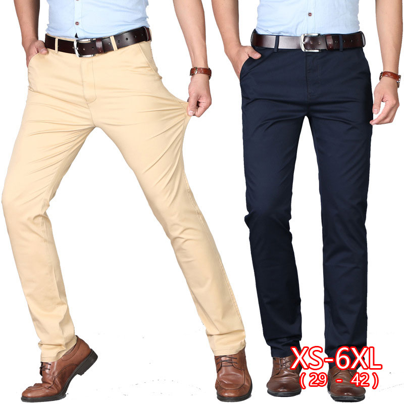 Pants Trousers Pantalones Dress Suit Office Formal For Men Male Business Long Cotton Man Casual Social Party Mencasual