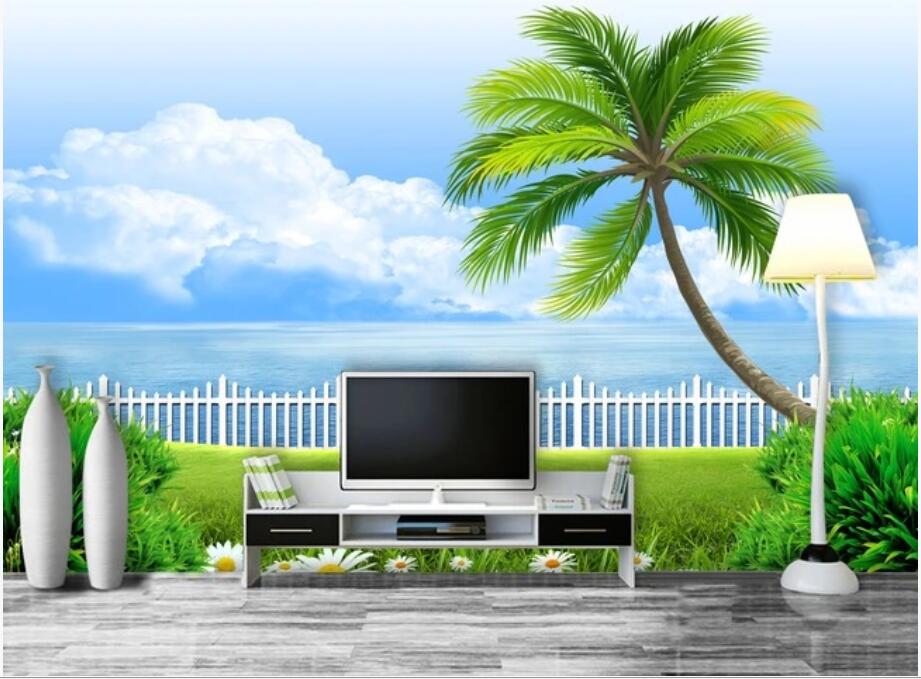 Custom photo wallpaper mural 3d wall paper HD balcony scenery coconut tree sea background wall wallpaper home decor wallpaper for walls 3 d, Non-woven wallpaper
Custom photo wallpaper mural 3d wall paper HD balcony scenery coconut tree sea background wall wallpaper home decor wallpaper for walls 3 d, Non-woven wallpaper