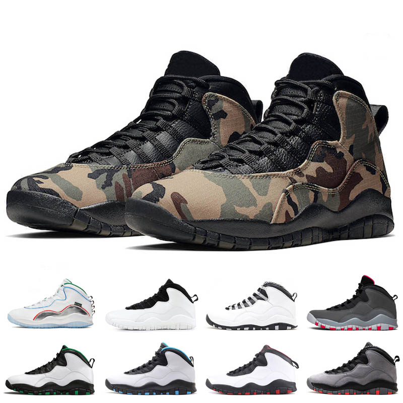 2020 Jumpman 10 10s Men Basketball Shoes Wings Chicago Seattle Tinker Desert Camo Black Cement Mens Sports Trainers Sneakers
2020 Jumpman 10 10s Men Basketball Shoes Wings Chicago Seattle Tinker Desert Camo Black Cement Mens Sports Trainers Sneakers