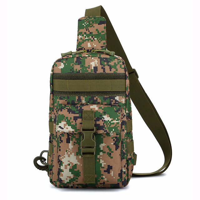 600D Tactical Shoulder Bag Hunting Molle Bag Sling Crossbody Waterproof Hiking Climbing Camping Chest Pouch, Khaki
600D Tactical Shoulder Bag Hunting Molle Bag Sling Crossbody Waterproof Hiking Climbing Camping Chest Pouch, Khaki