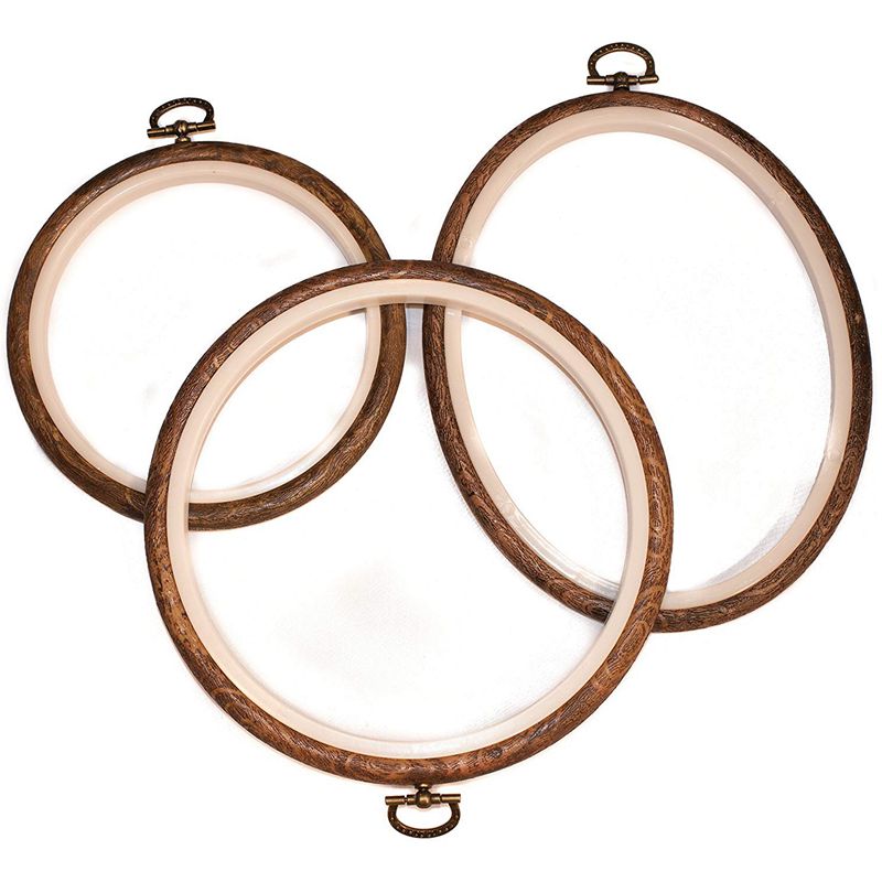 Embroidery Hoops and Cross Stitch Hoops | Imitated Wood Display Frame - Circle and Oval Hand Embroidery Hoop Kit | Art Craft
Embroidery Hoops and Cross Stitch Hoops | Imitated Wood Display Frame - Circle and Oval Hand Embroidery Hoop Kit | Art Craft