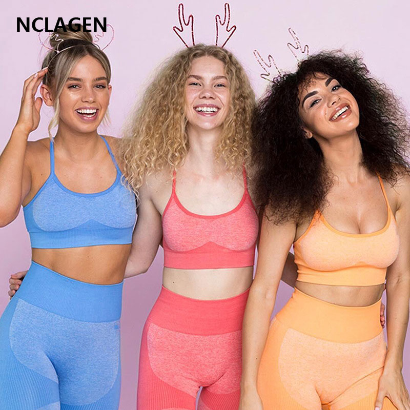 Sports Bra High Support Push Up Woman Gym Yoga Crop Top High Impact Underwear Elastic Workout Running Fitness Tank Top NCLAGEN, Black
Sports Bra High Support Push Up Woman Gym Yoga Crop Top High Impact Underwear Elastic Workout Running Fitness Tank Top NCLAGEN, Black