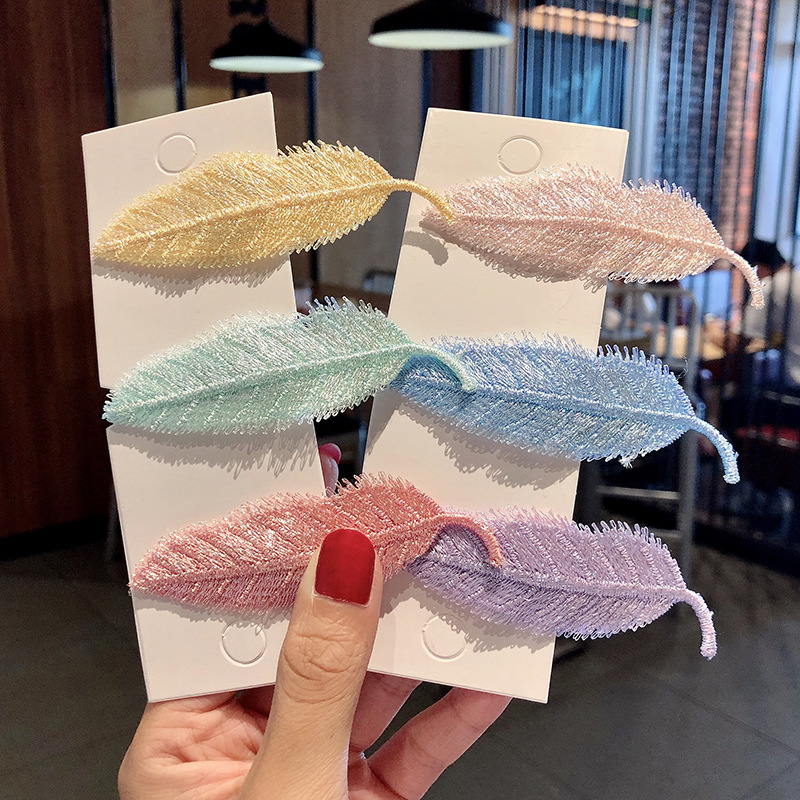 6Pcs/Lot Candy Colors Embroidery Leaves Hair Clip For Baby Girls Korea Sweet BB Clip Bezel Kids Wholesale Hair Accessories, 6(6pcs) 
6Pcs/Lot Candy Colors Embroidery Leaves Hair Clip For Baby Girls Korea Sweet BB Clip Bezel Kids Wholesale Hair Accessories, 6(6pcs)