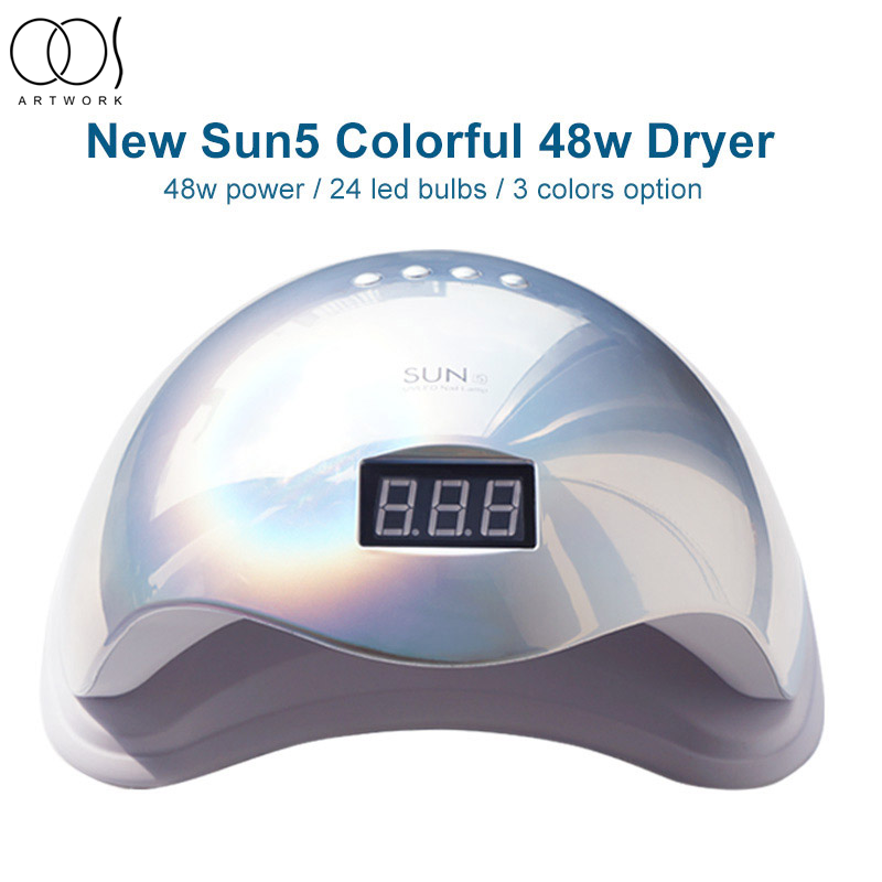 Nail Dryer UV LED Nail Lamp For Manicure Pecicure Tools Drying All Polish Gel Salon Art Salon Tools Dryer Machine, Silver
Nail Dryer UV LED Nail Lamp For Manicure Pecicure Tools Drying All Polish Gel Salon Art Salon Tools Dryer Machine, Silver