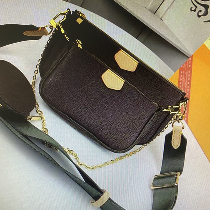 Favorite MULTI POCHETTE ACCESSORIES Handbags Ladies Purse Women Cross Body Bag 3pcs Flower Chains Woman Shoulder Bags 44813 44840 M44823
Favorite MULTI POCHETTE ACCESSORIES Handbags Ladies Purse Women Cross Body Bag 3pcs Flower Chains Woman Shoulder Bags 44813 44840 M44823