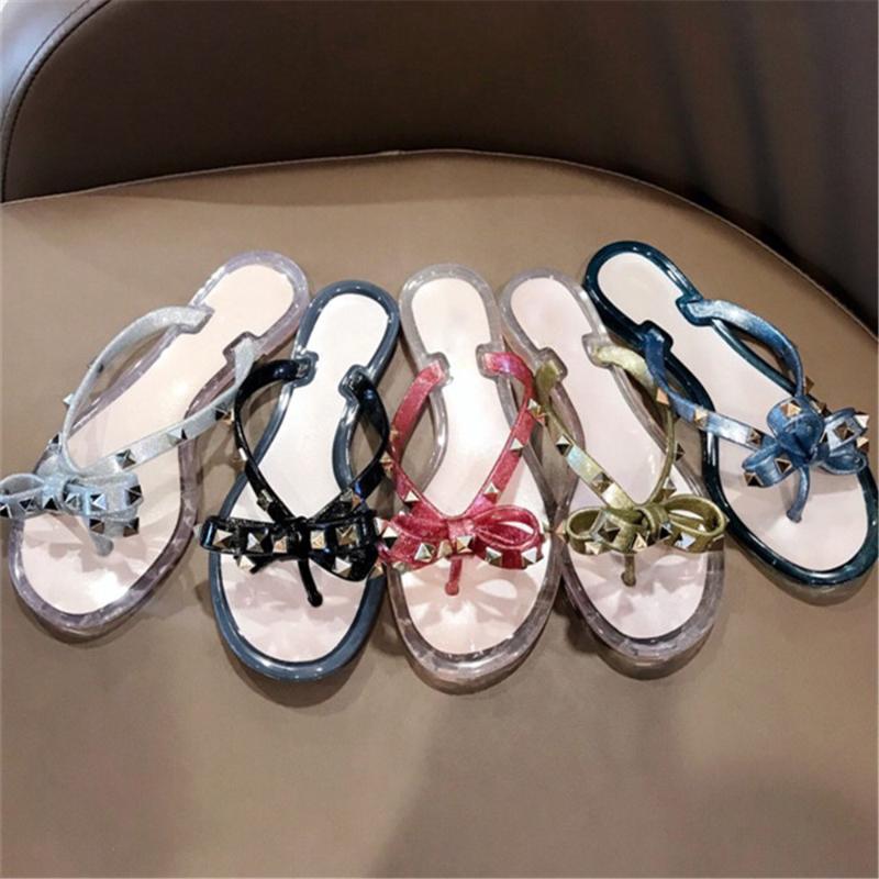 Women's Fashion House Rivet Silppers New Summer Top Quality Imported Environment-friendly PVC Solid Flat With Flip-flops
Women's Fashion House Rivet Silppers New Summer Top Quality Imported Environment-friendly PVC Solid Flat With Flip-flops