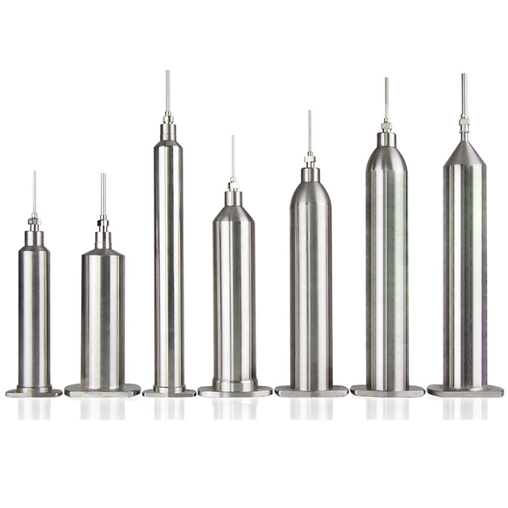 

High Temperature Resistant Syringe 5cc 10cc 20cc 30cc 40cc 55cc Corrosion-Resistant Stainless Steel Cones Dispensing Syringe