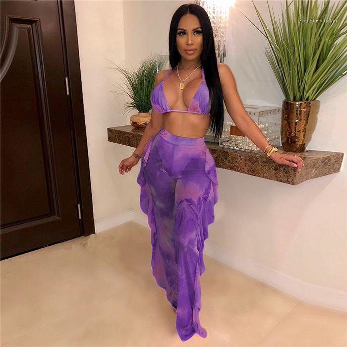 Bikinis Woman Summer Sexy 2pcs Tie Dye Swimwear Suits Women Slim Long Pant Bathing Sets Women Ruffle Hollow Out, Yellow
Bikinis Woman Summer Sexy 2pcs Tie Dye Swimwear Suits Women Slim Long Pant Bathing Sets Women Ruffle Hollow Out, Yellow